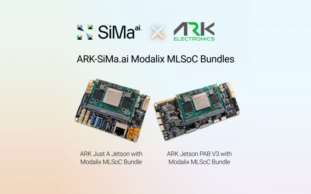 SiMa.ai and ARK Electronics ARK-SiMa.ai Modalix MLSoC Bundles